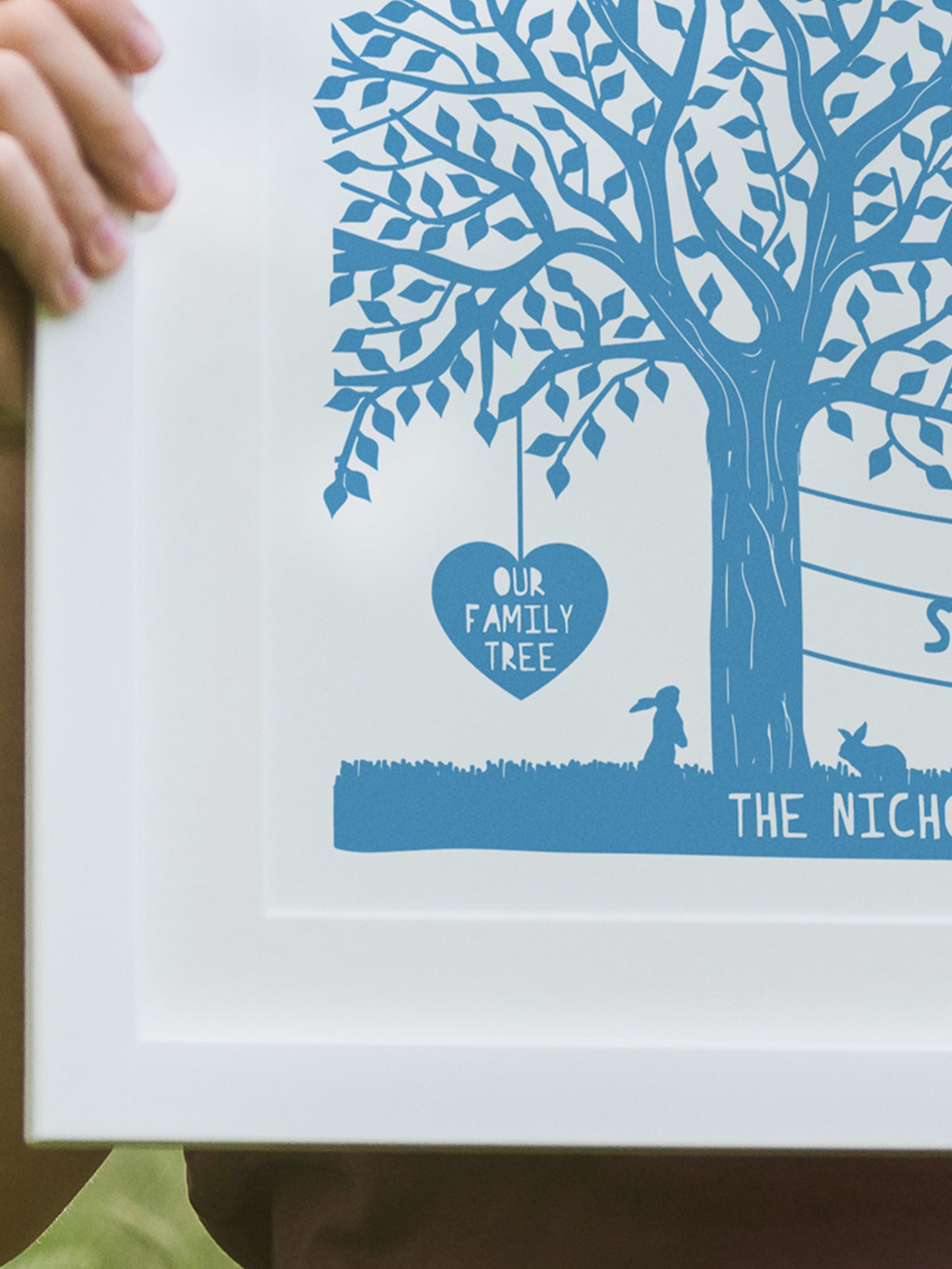 Personalised Family Tree Print