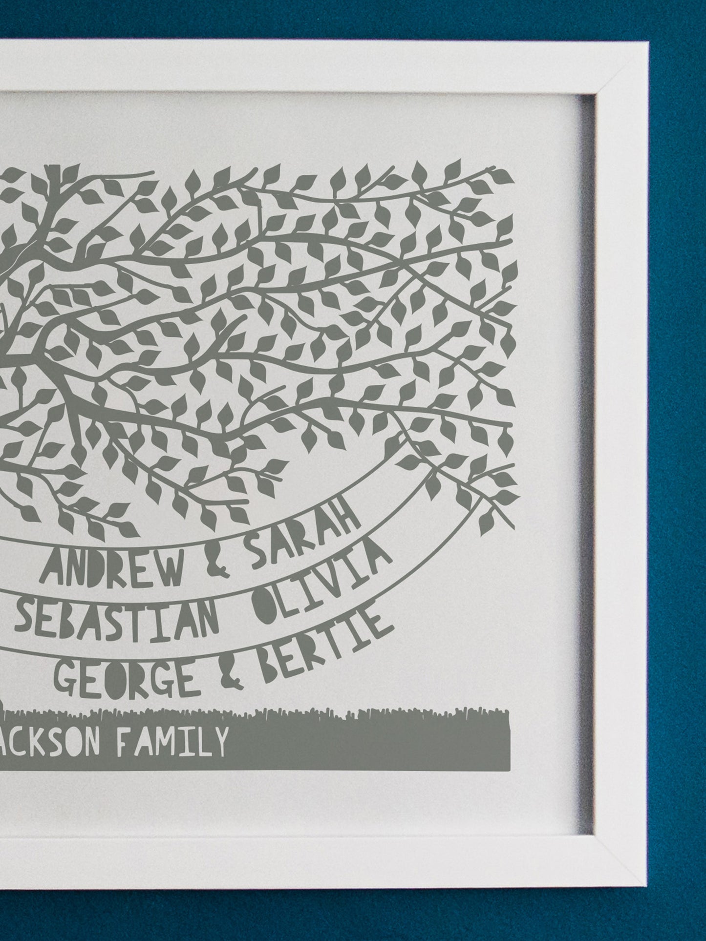 Personalised Family Tree Print