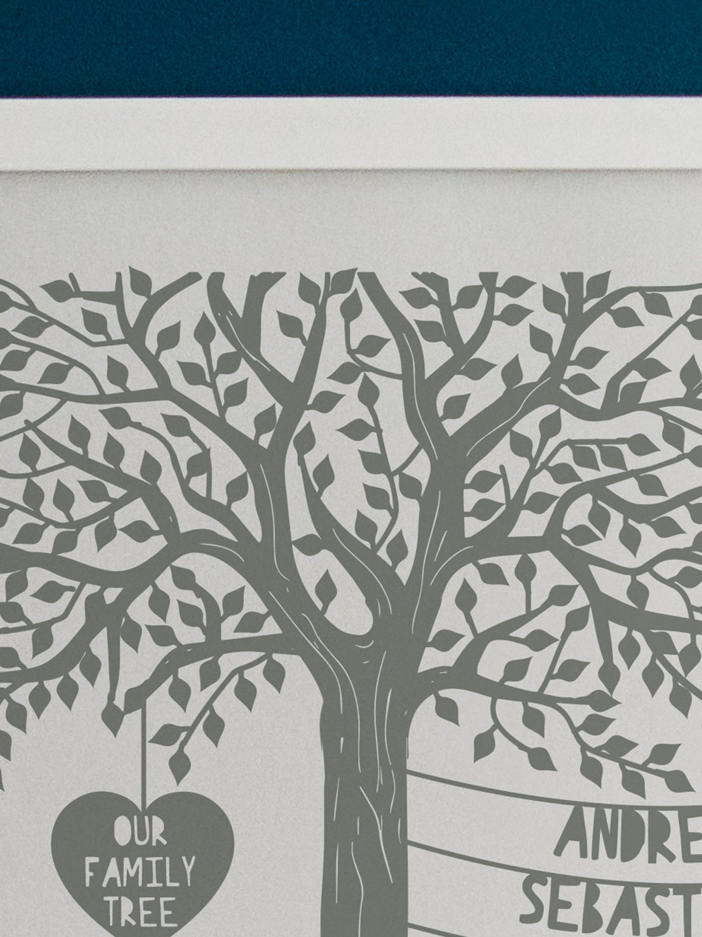 Personalised Family Tree Print